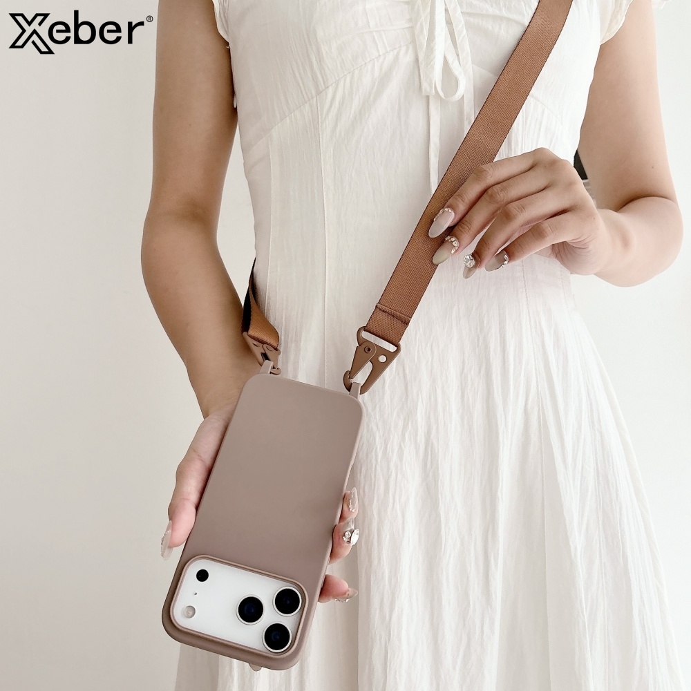 Phone Cases With Wallet On Back - Casing Silikon Matte Tali Kalung Selempang