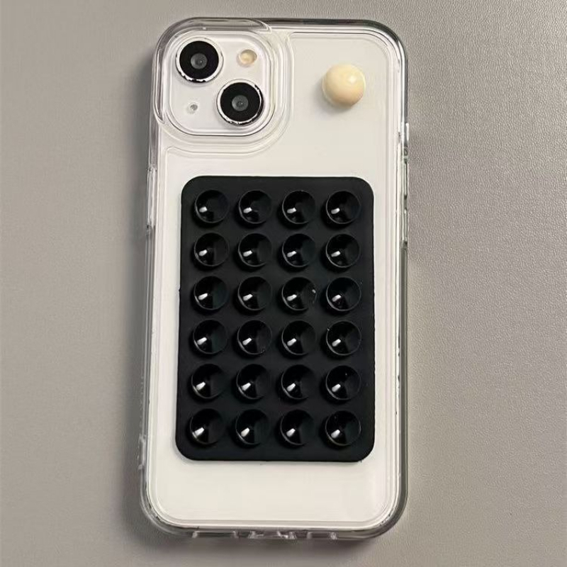 Phone Cases Video - Penyangga Ponsel Silikon dengan Perekat Hisap