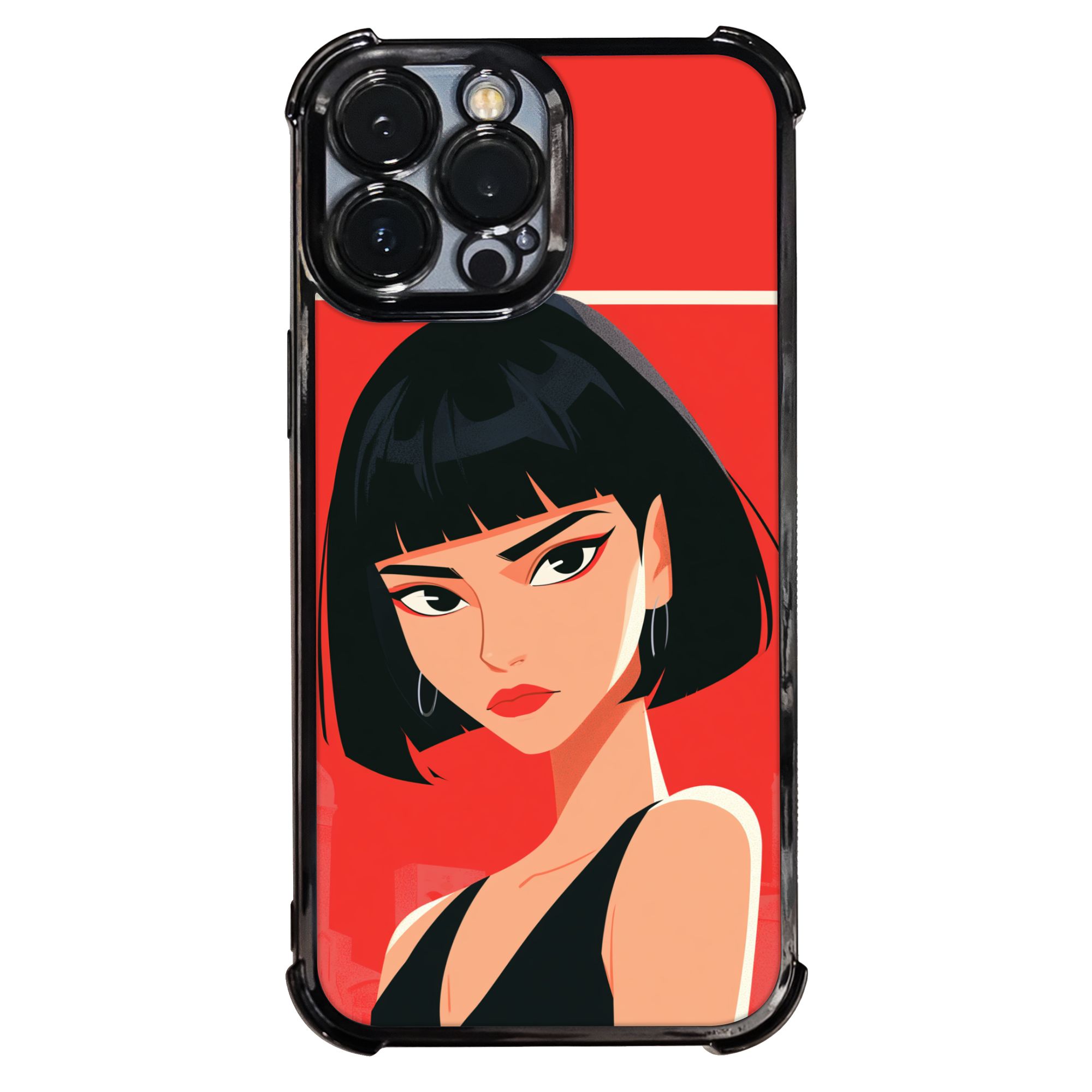 Phone Cases Cool Girl - Bumper Pelindung Baru Anti Guncangan Gambar