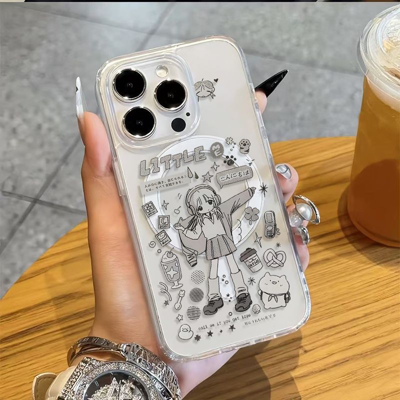 Phone Cases Cool Girl - Casing HP Anime Kawaii Gadis Anime