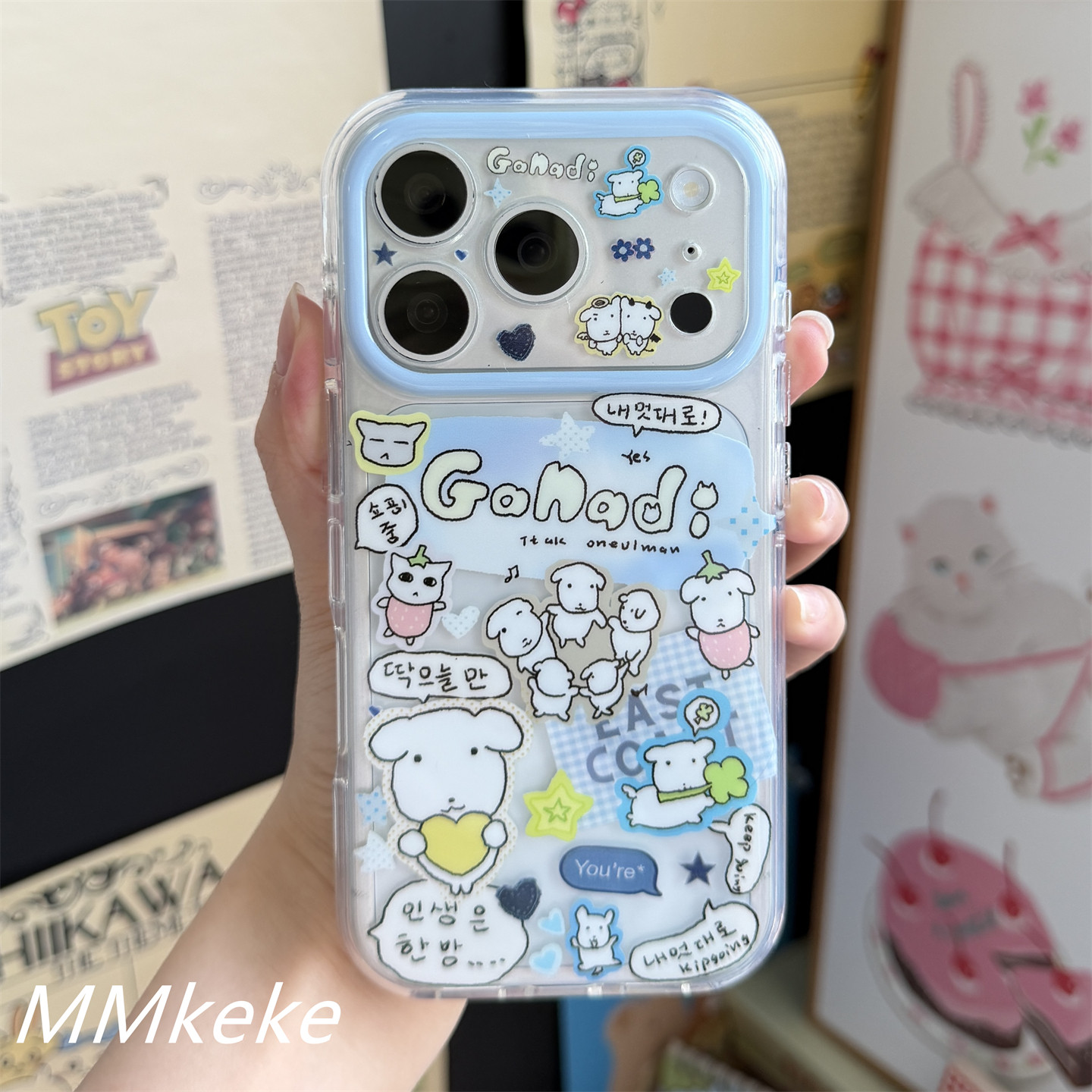 Phone Cases Cool Girl - Casing HP Korea ins Big Head
