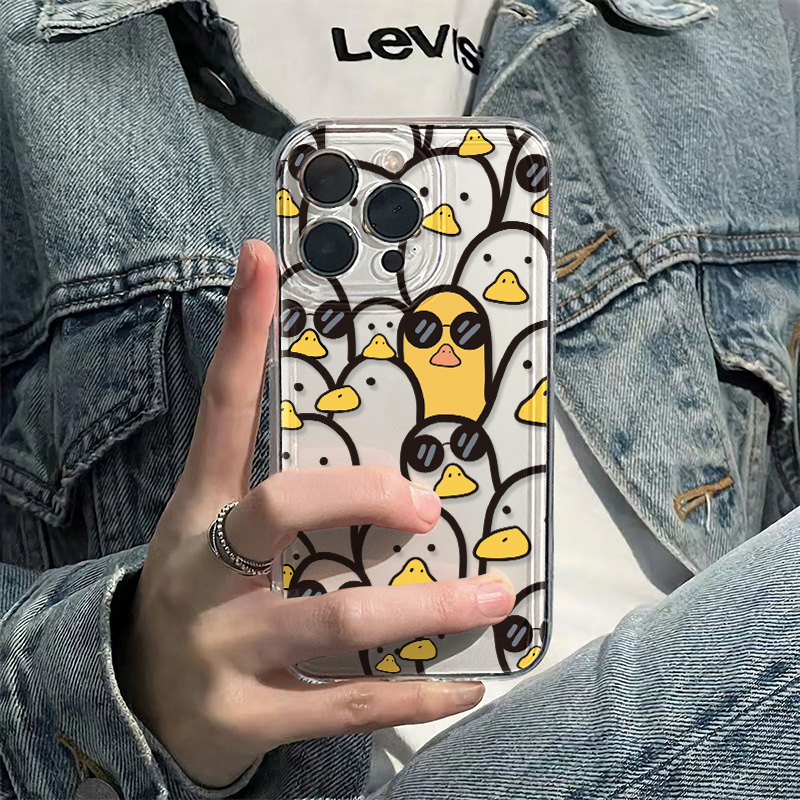 Phone Cases Store - Casing Bebek Kartun Lucu untuk iPhone