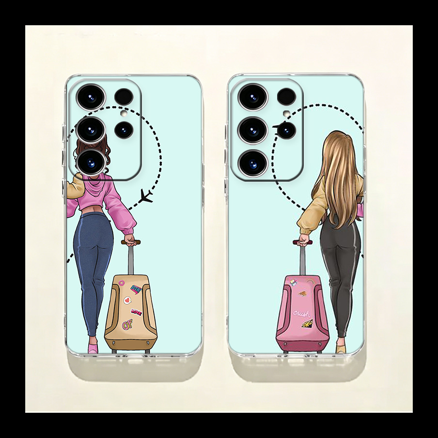 Phone Cases Vogue - Casing Ponsel Vogue Girl Travel untuk