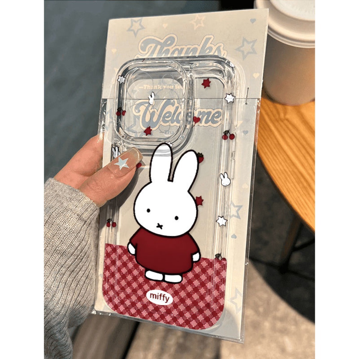 Phone Cases Rubber - Casing HP Kelinci Miffy Lucu Motif