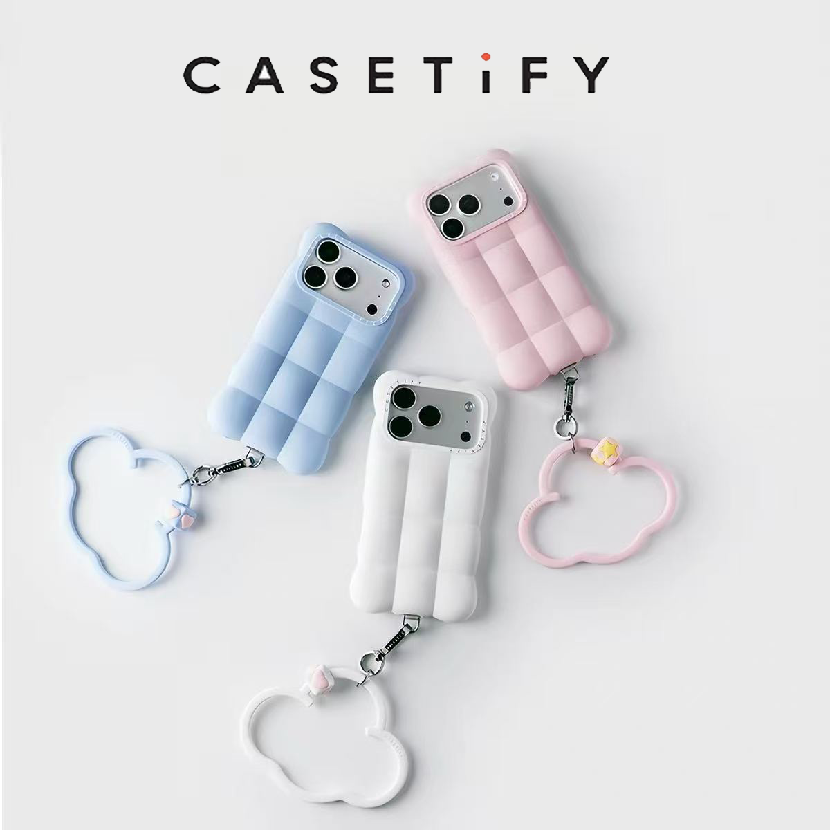 Phone Cases Rubber - CASETiFY Seri Cloud Casing Ponsel Silikon