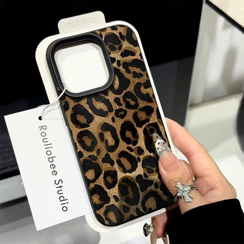 Phone Cases Leopard Print - Untuk Xiaomi Poco M6 Pro 4G