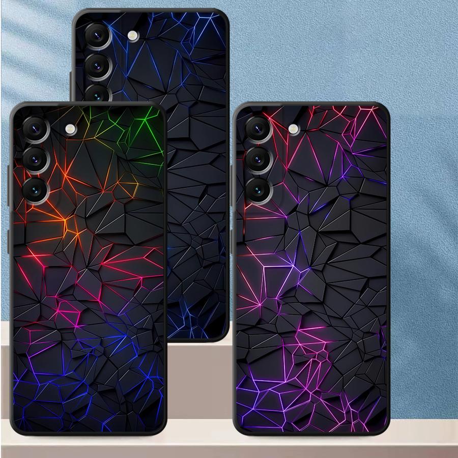 Phone Cases Blue - Casing Penutup Ponsel untuk Samsung Galaxy