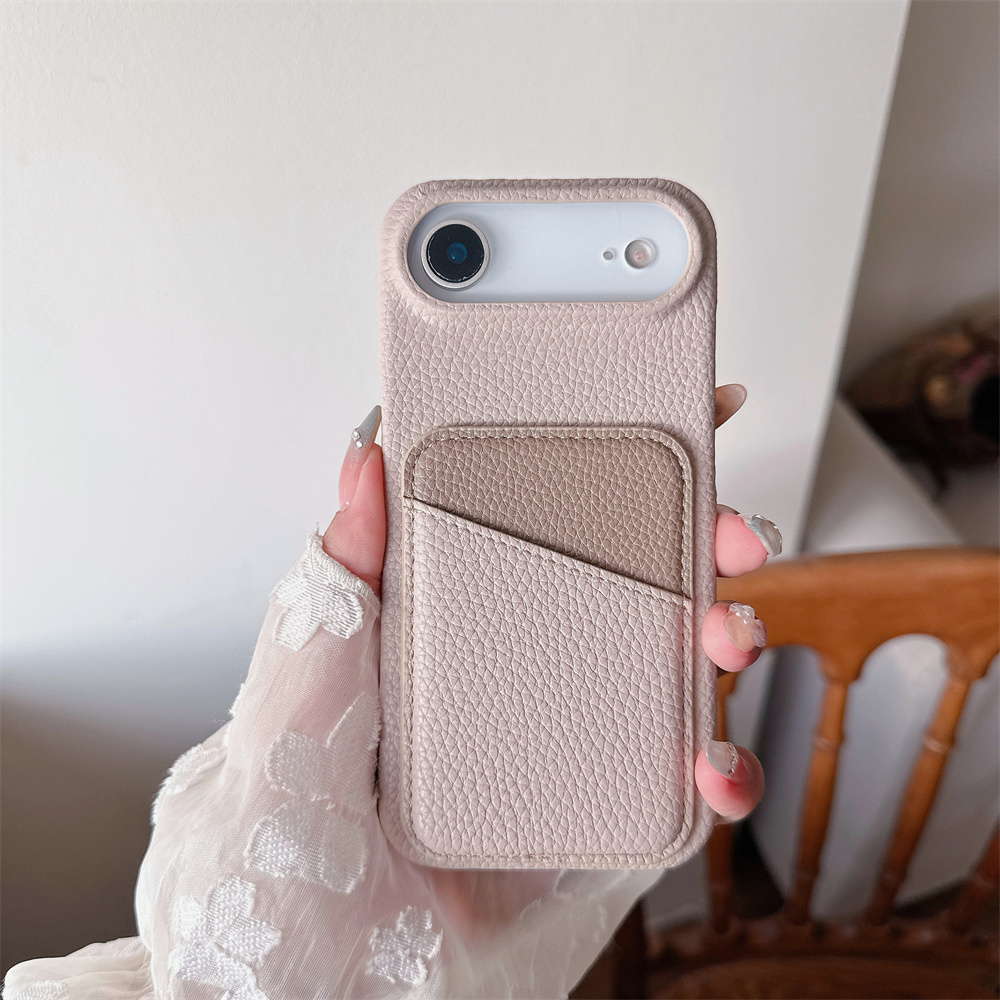 Phone Cases With Wallet On Back - Casing Ponsel Slot Kartu Dompet Kulit
