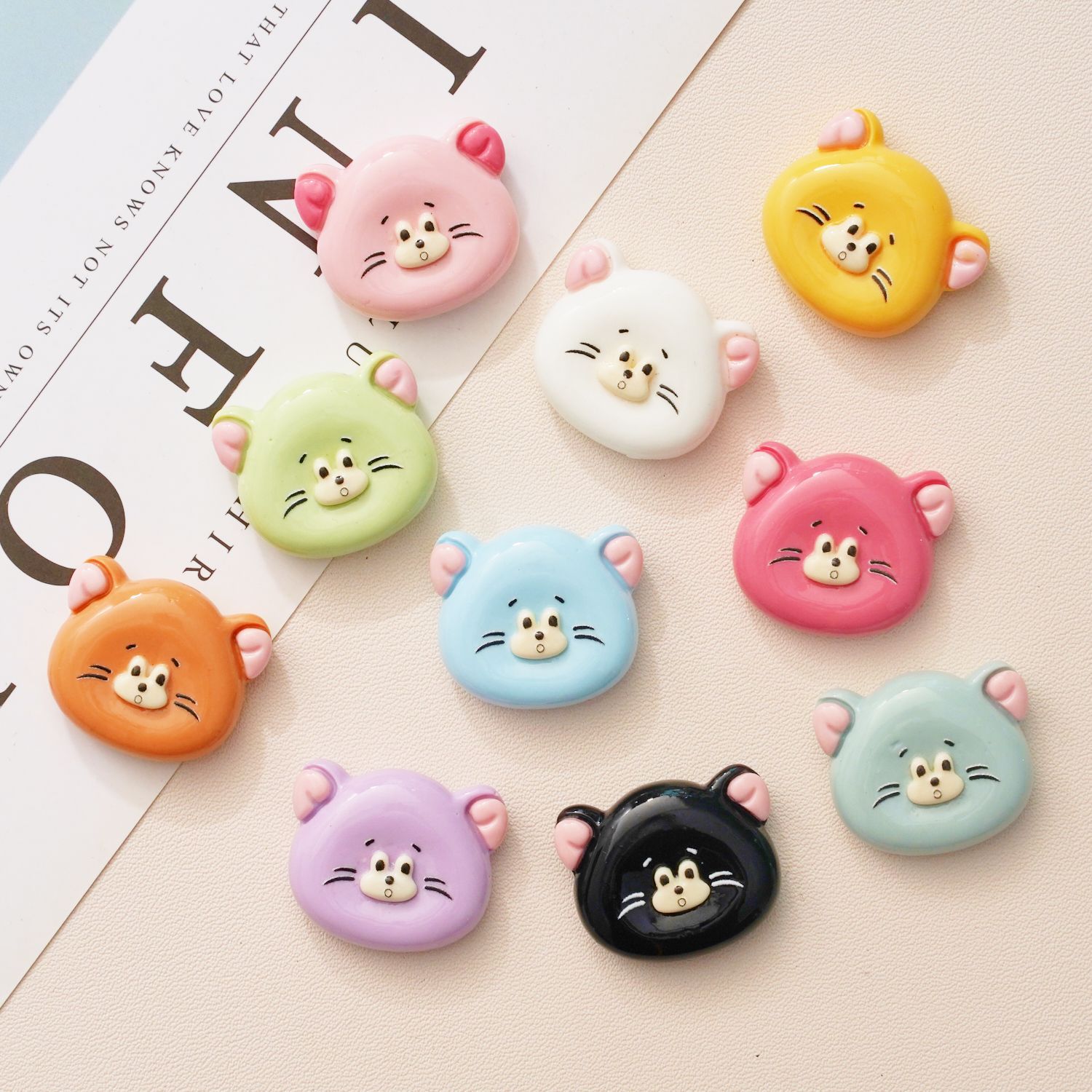 Phone Cases Rubber - 10 Buah Casing Ponsel Karet Krim