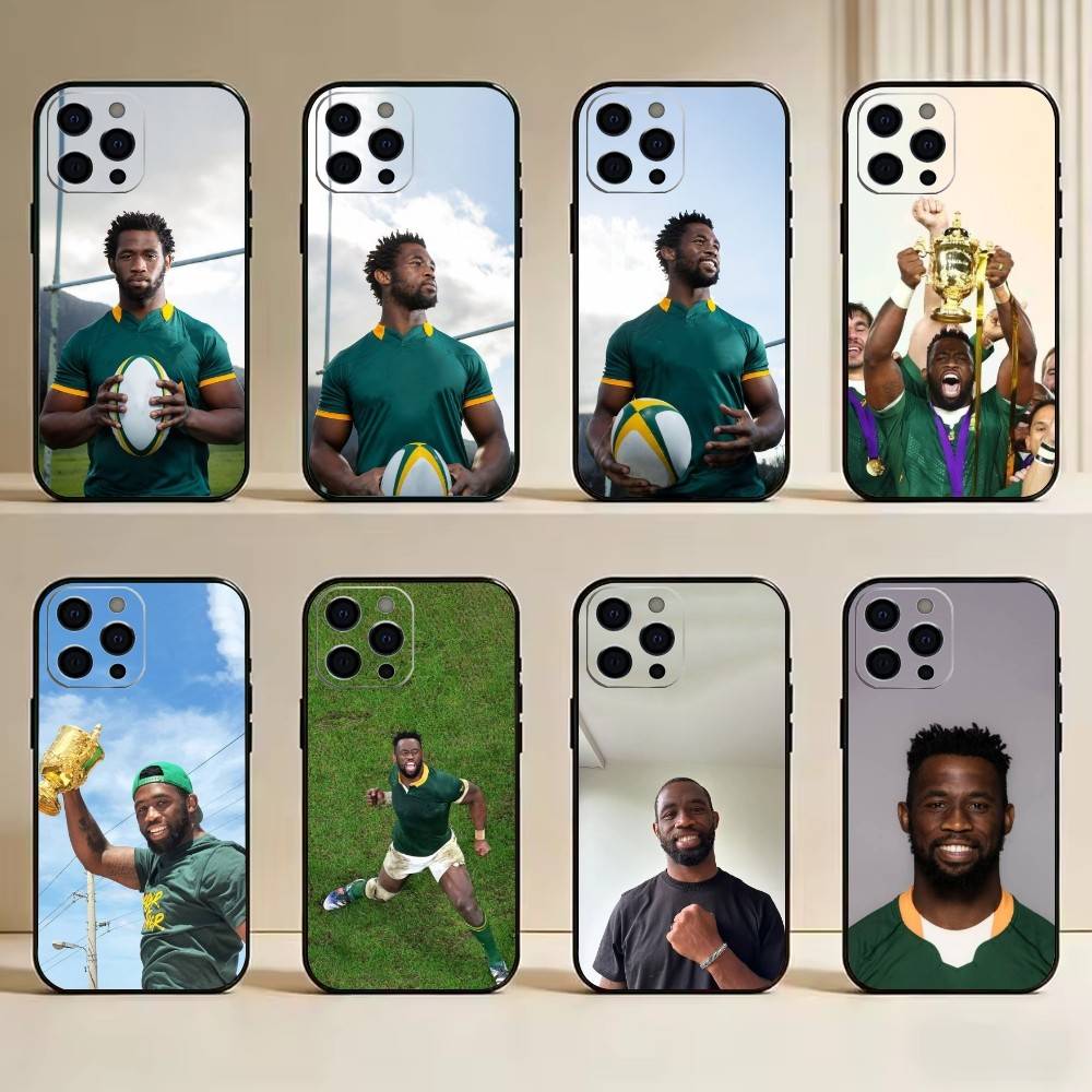 Phone Cases South Africa - S-Siya K-Kolisi-Rugby-Afrika Selatan Casing Ponsel untuk