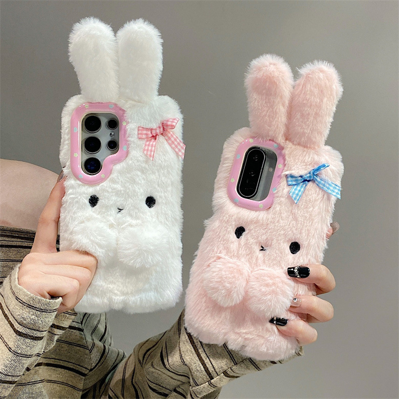 Phone Cases Samsung - Koren 3D Kartun Pita Telinga Kelinci