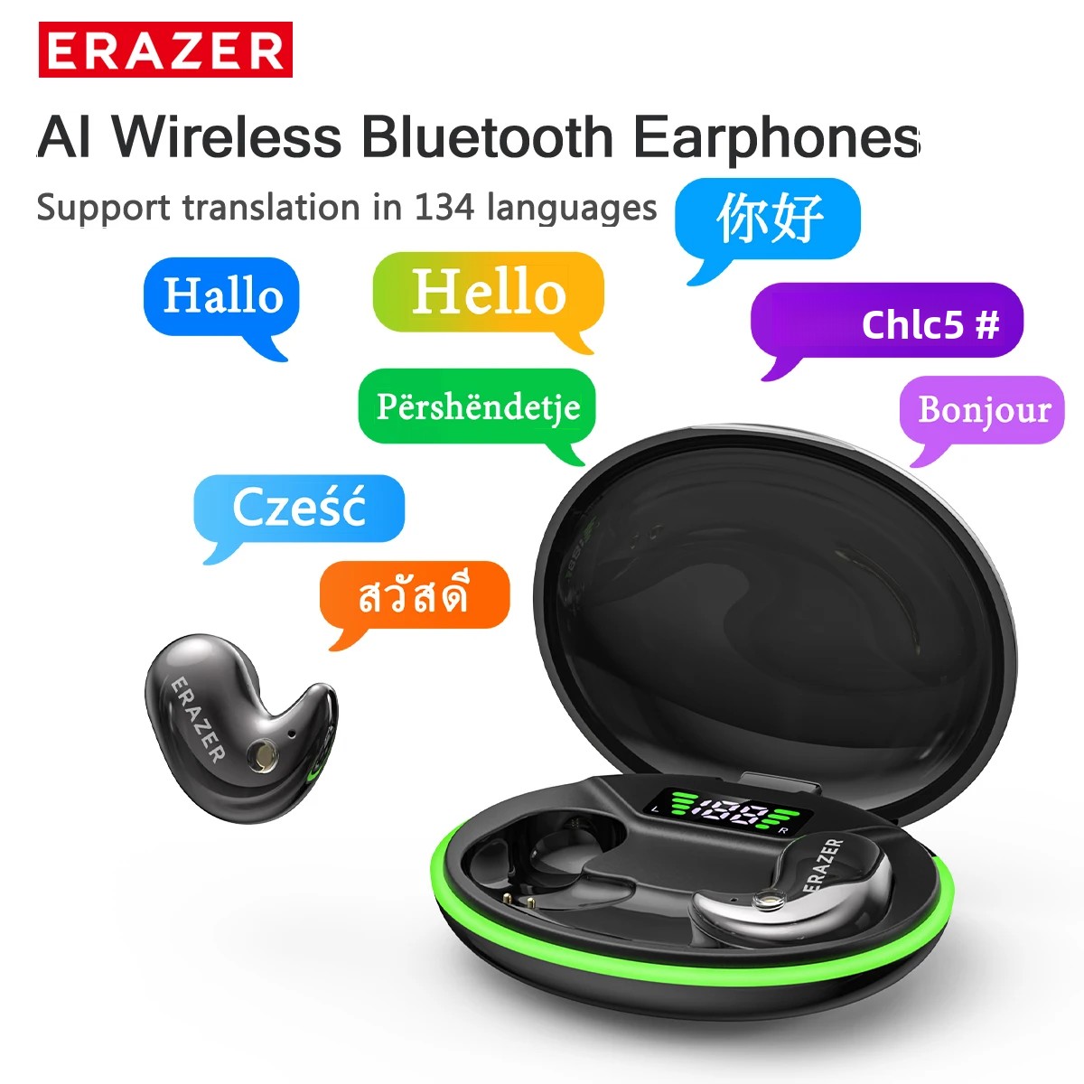 Phone Cases Video - EARZER XF58 Headphone Bluetooth In-Ear Dengan