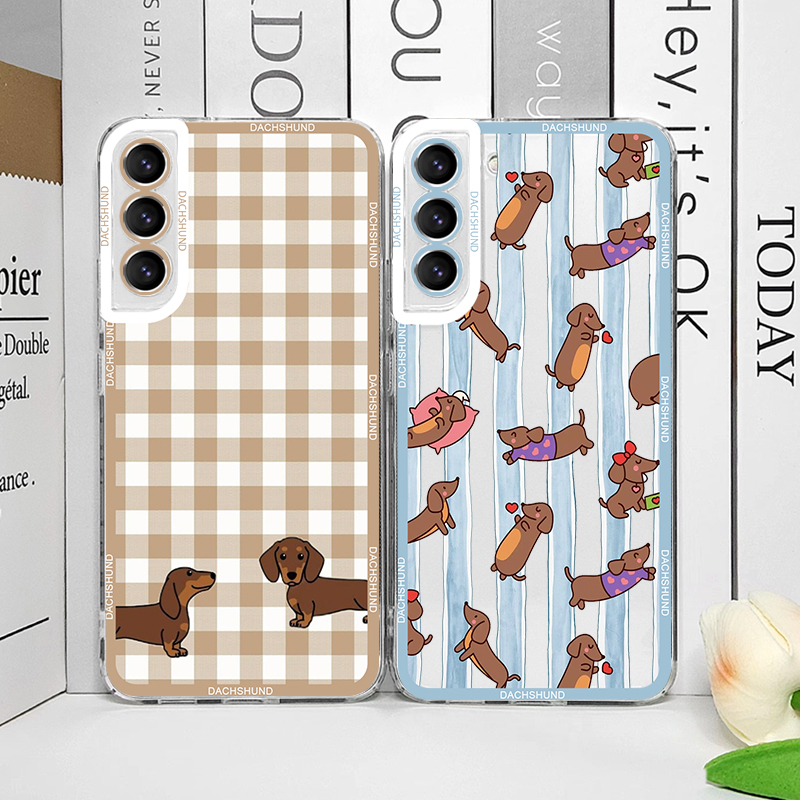 Phone Cases Samsung - Casing Ponsel Anjing Sosis Lucu untuk