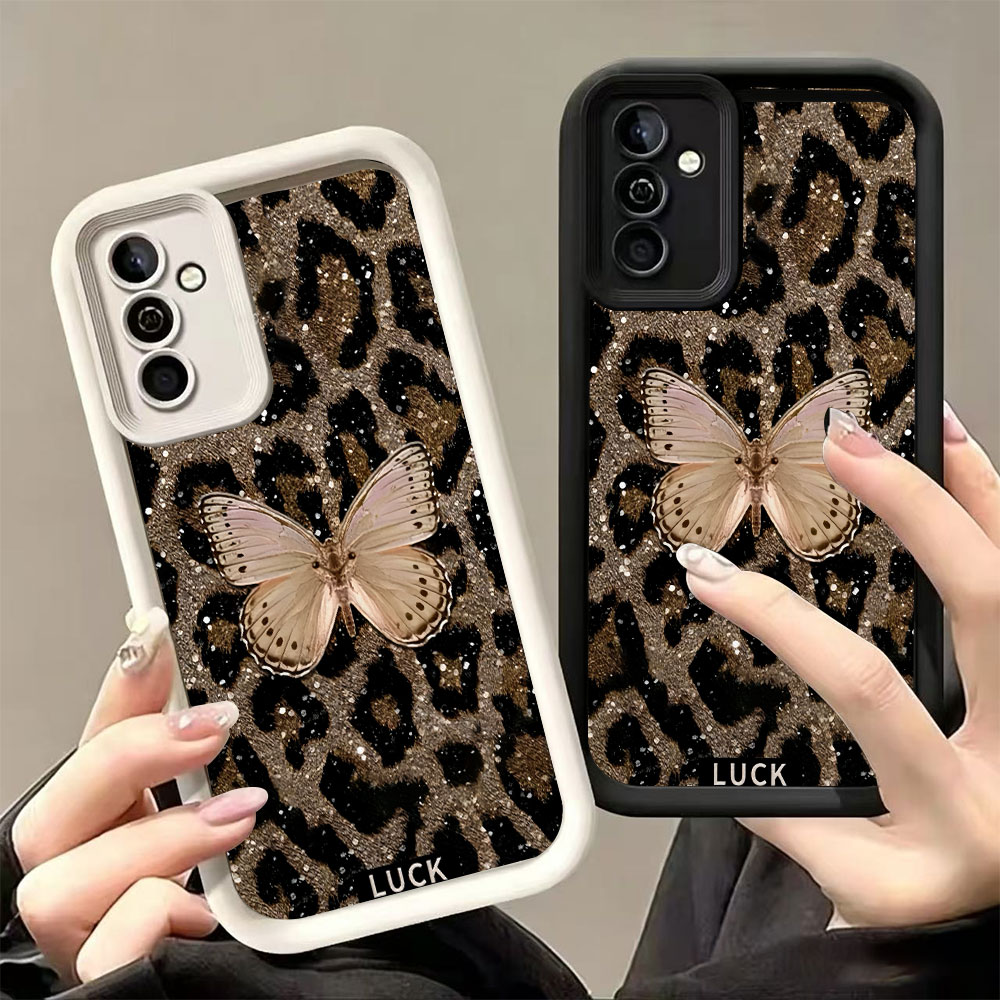 Phone Cases Leopard Print - Casing Ponsel Mewah Anti Benturan Untuk