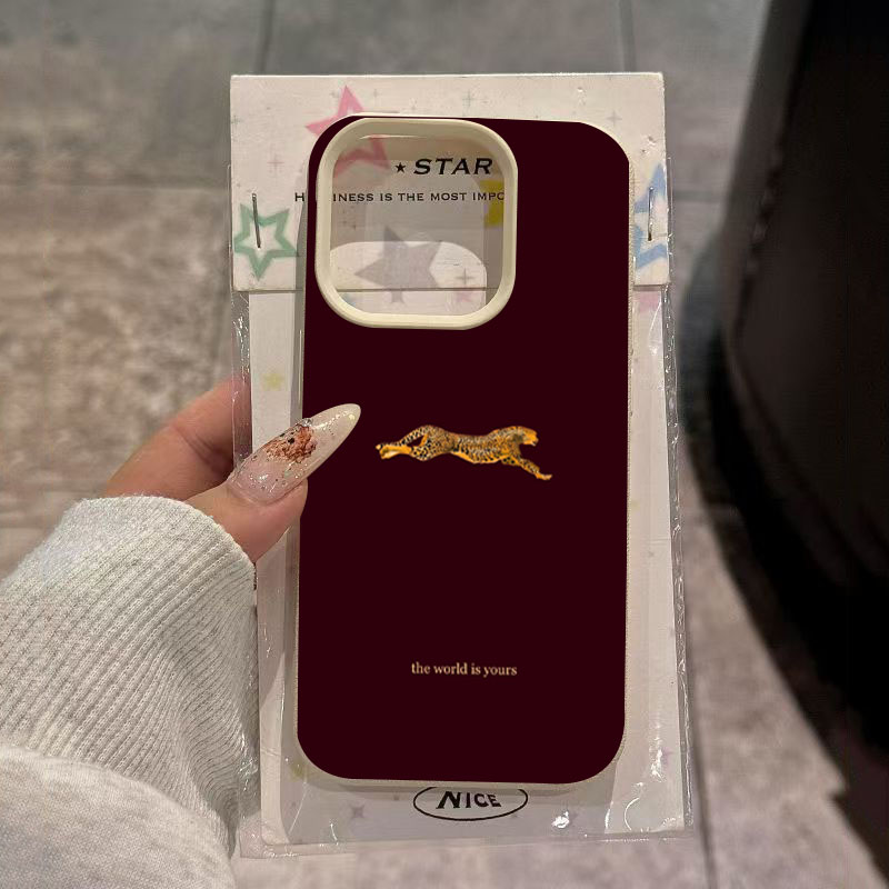 Phone Cases Leopard Print - Casing HP Motif Leopard Minimalis untuk