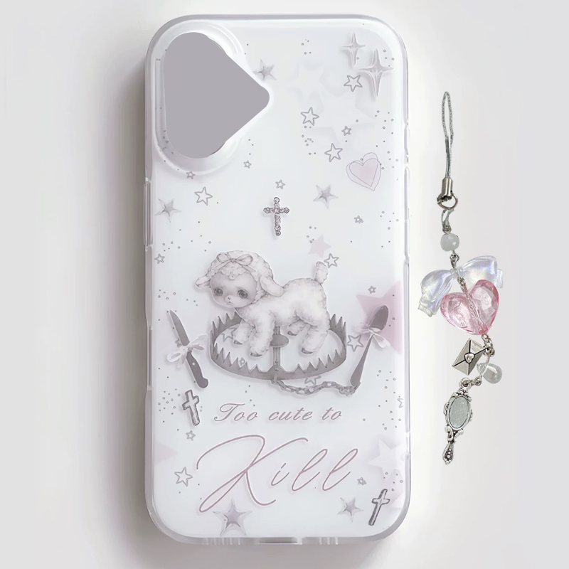Phone Cases Cool Girl - Casing HP Y2k Korea INS Kreatif