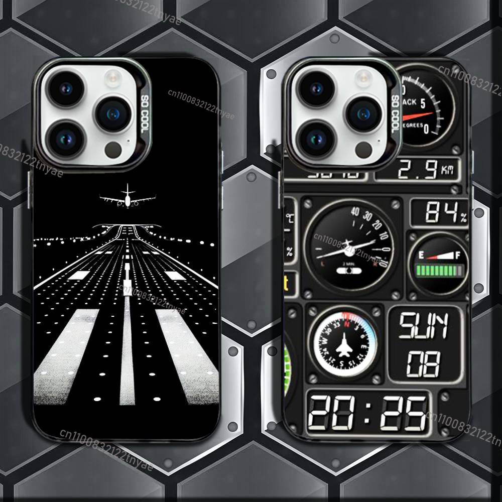 Phone Cases Aviation - Casing Ponsel Instrumen Pesawat Terbang untuk