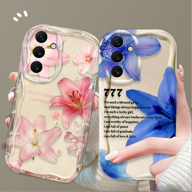 Casing Ponsel Pola Bunga Lily  - Phone Cases Pink ulasan dan harga