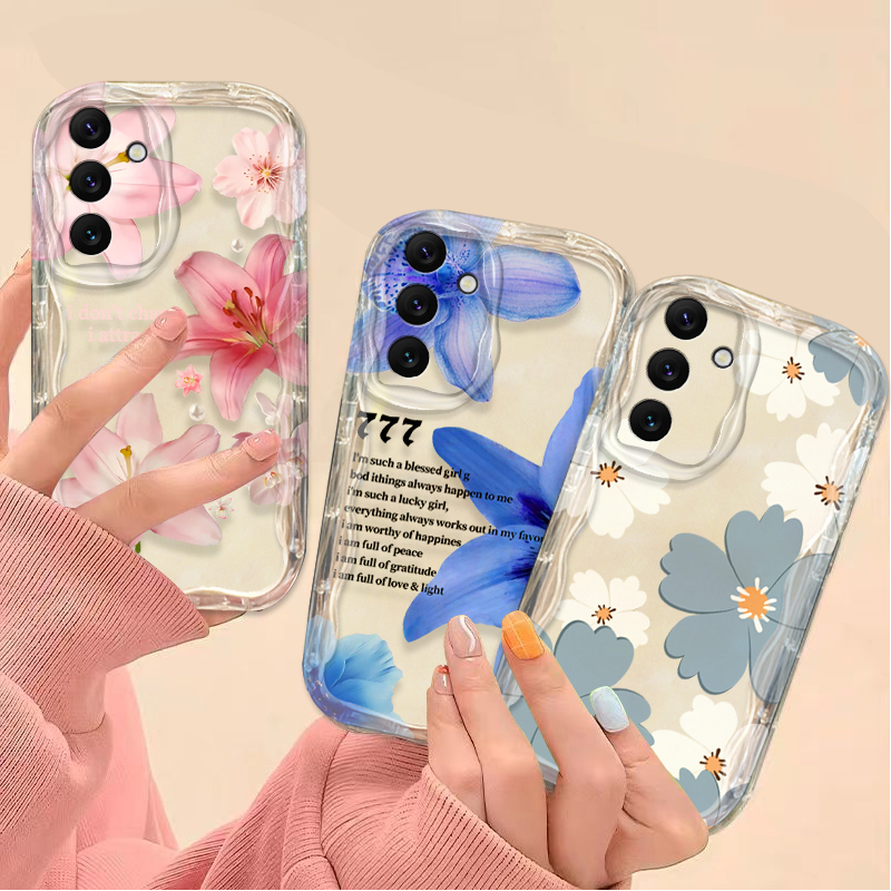 Casing Ponsel Pola Bunga Lily  - Phone Cases Pink ulasan dan harga