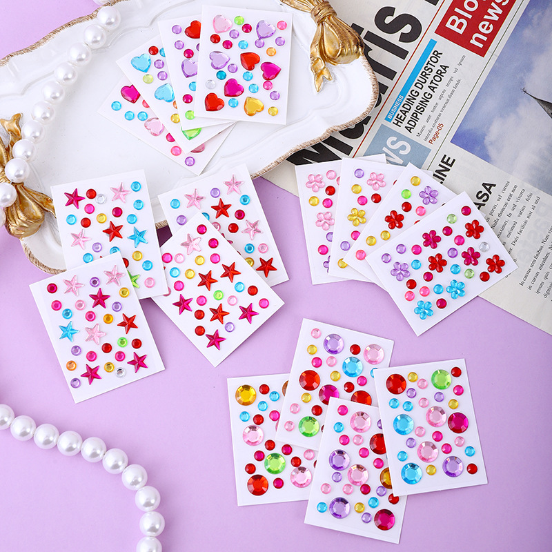Stiker Berlian Akrilik Warna-w - Phone Cases Diy ulasan dan harga