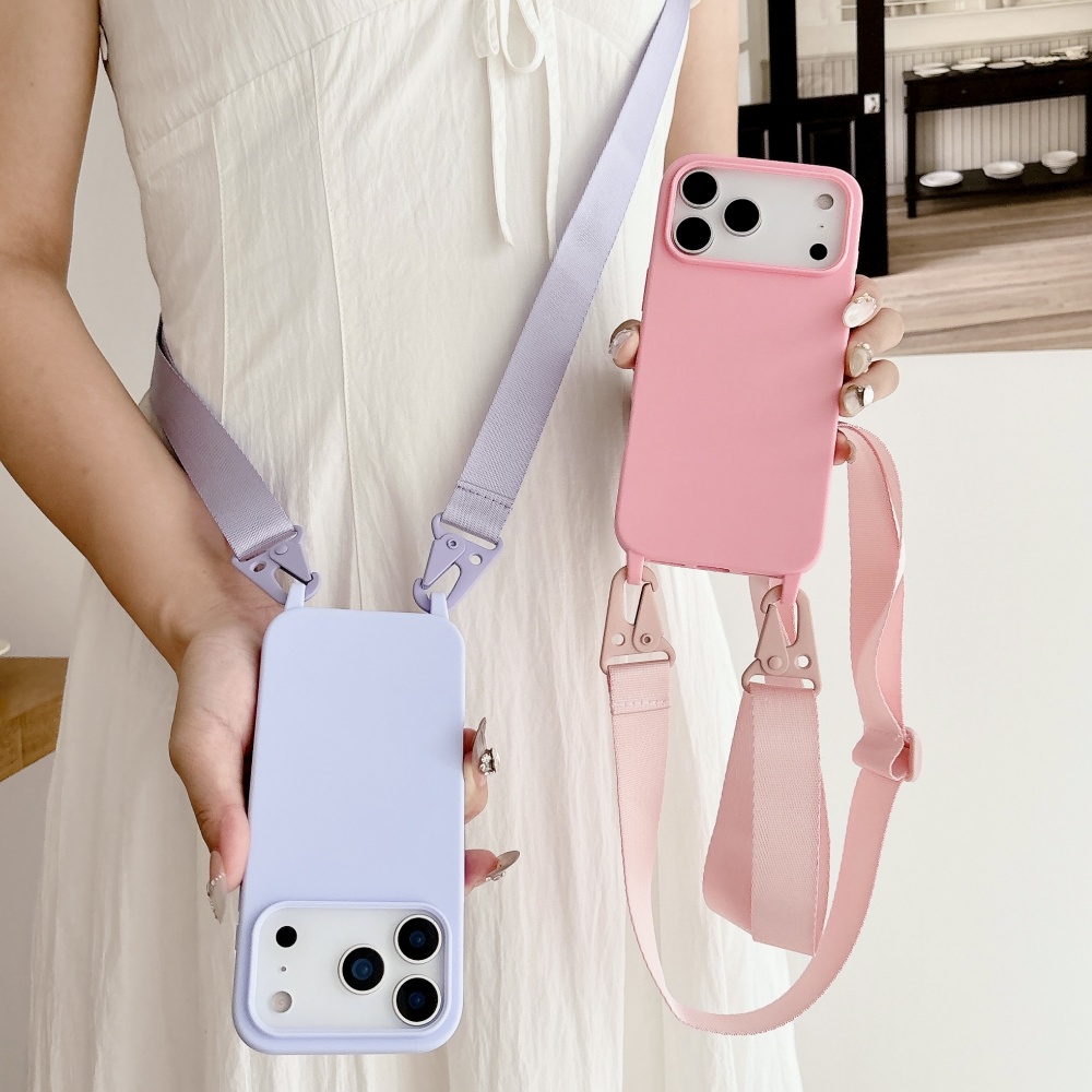 Casing Silikon Matte Tali Kalu - Phone Cases With Wallet On Back ulasan dan harga