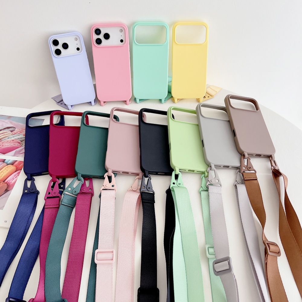 Casing Silikon Matte Tali Kalu - Phone Cases With Wallet On Back ulasan dan harga