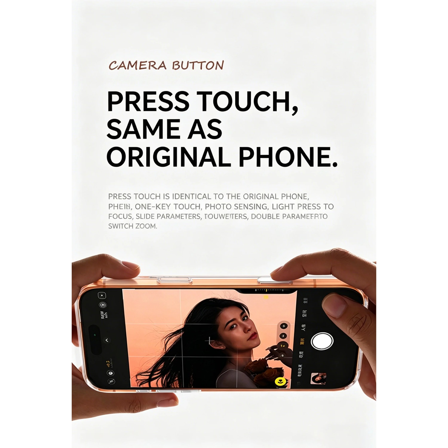 Casing Magnetik Transparan unt - Transparent Thin Case ulasan dan harga