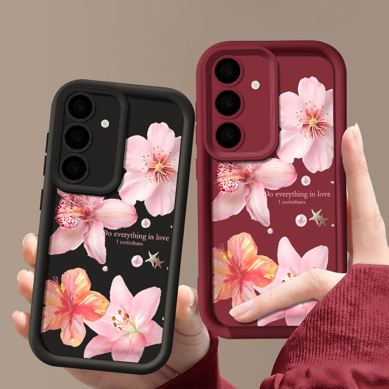 Casing Ponsel Bunga Merah Muda - Phone Cases Pink ulasan dan harga