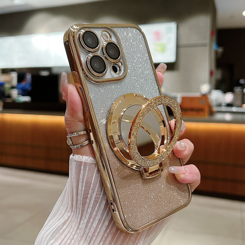 Casing Ponsel Cermin Berkilau  - Phone Cases Vogue ulasan dan harga