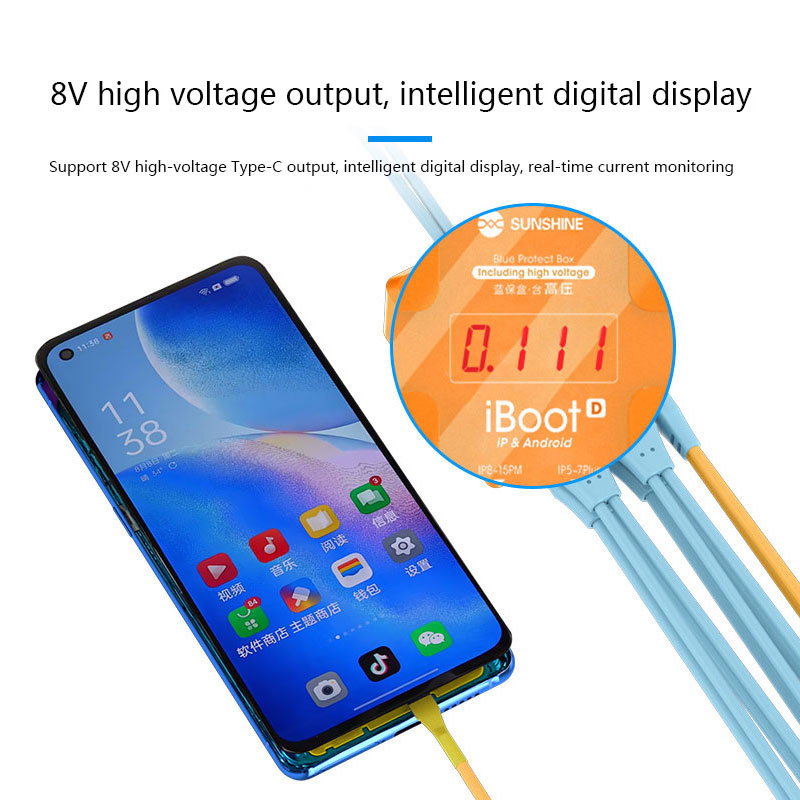 SUNSHINE iBoot-D 8V Kabel Daya - Phone Cases Rubber ulasan dan harga