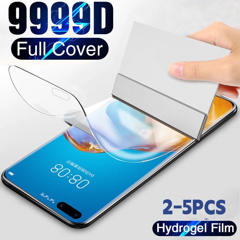 2-5PCS Pelindung Layar Hidroge - Transparent Thin Case ulasan dan harga