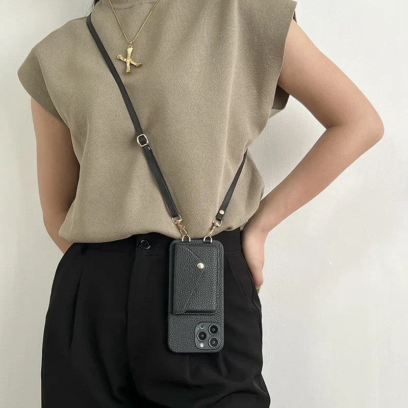Casing Ponsel Kulit dengan Tal - Phone Cases With Wallet On Back ulasan dan harga