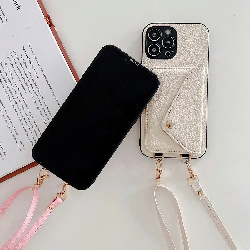 Casing Ponsel Kulit dengan Tal - Phone Cases With Wallet On Back ulasan dan harga