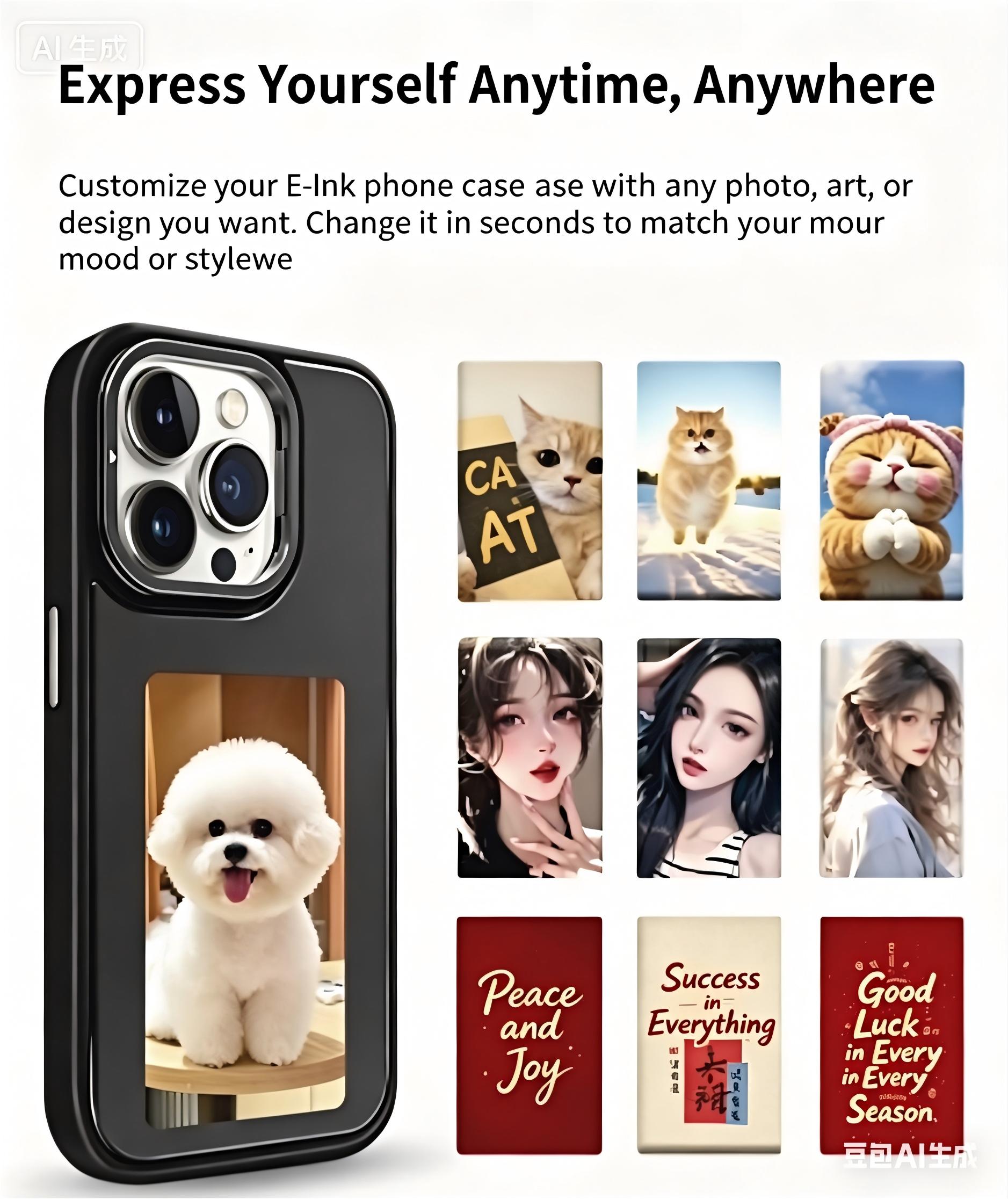 Casing Ponsel NFC Smart E-ink  - Phone Cases Diy ulasan dan harga