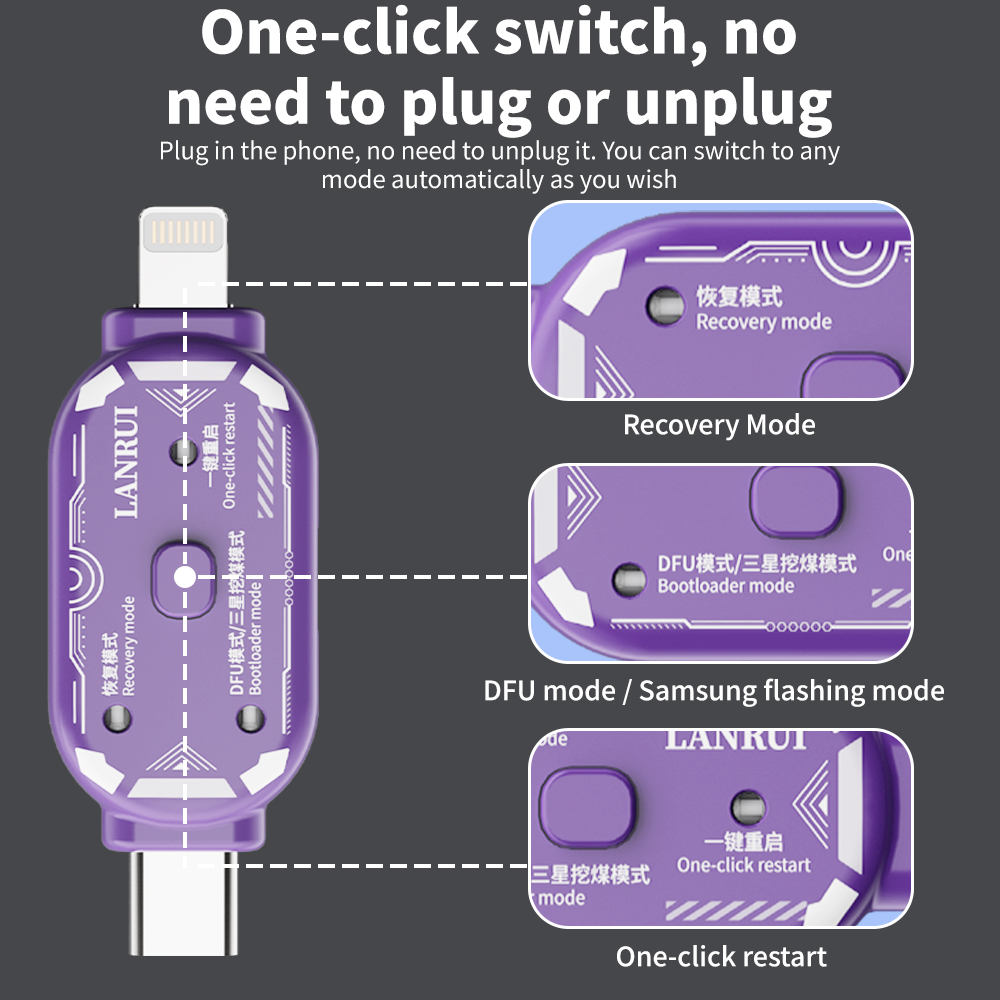 Kabel Pemulihan Lanrui V587 DF - Phone Cases Rubber ulasan dan harga
