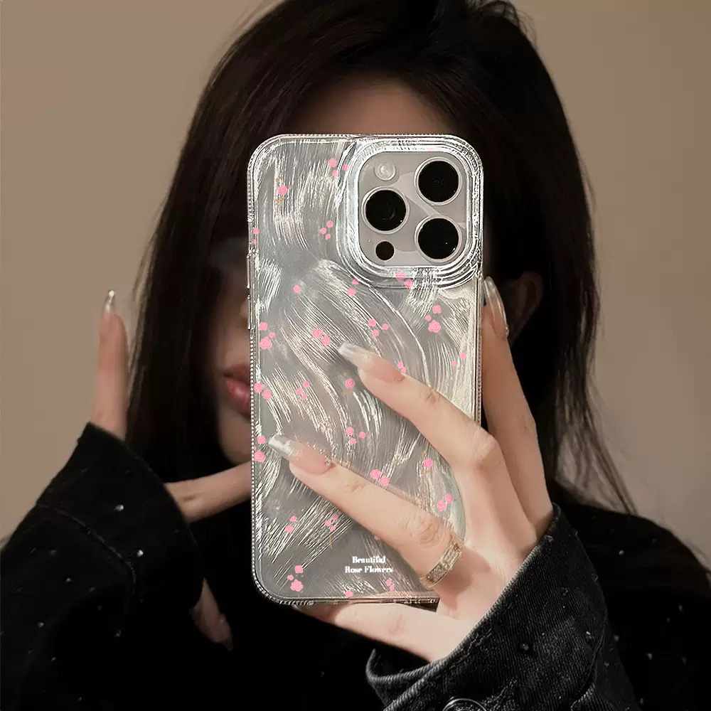 Casing Ponsel Bunga Merah Muda - Phone Cases Pink ulasan dan harga