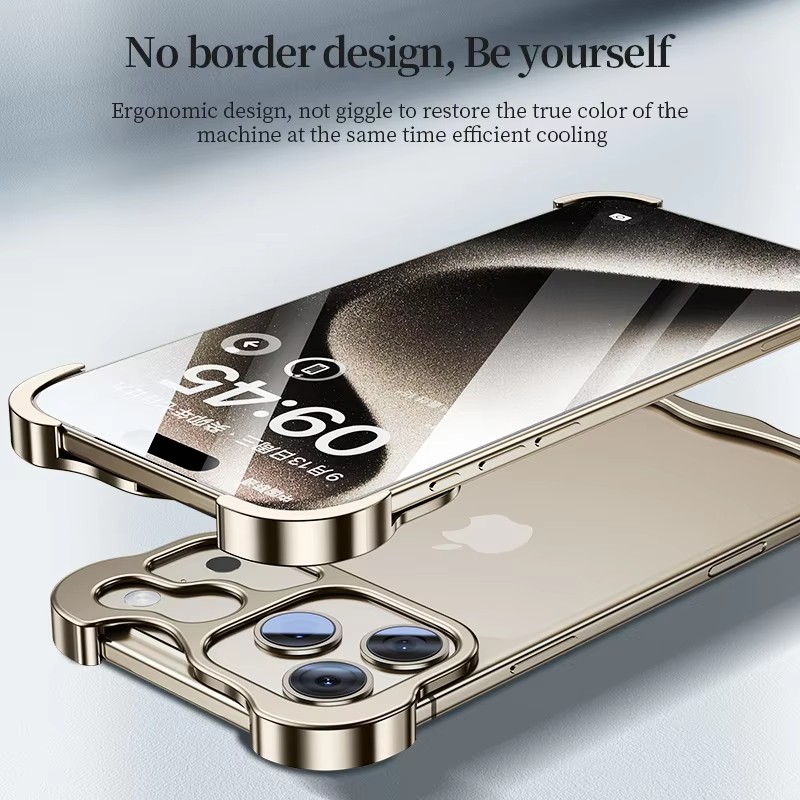 Casing HP Bingkai Logam Irregu - Phone Cases Aviation ulasan dan harga