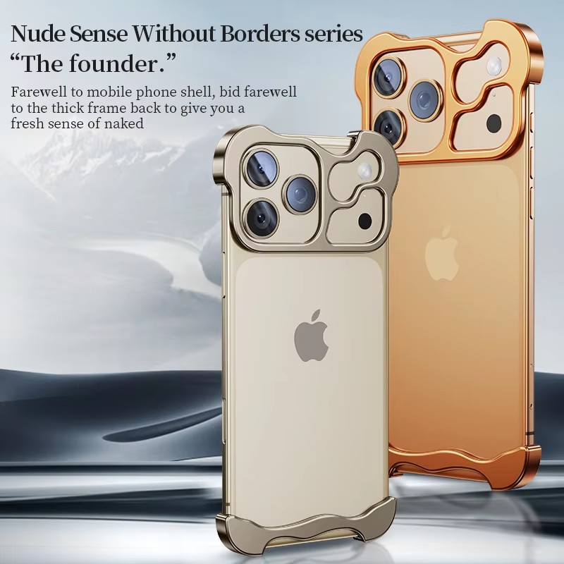 Casing HP Bingkai Logam Irregu - Phone Cases Aviation ulasan dan harga