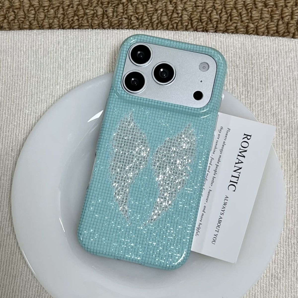 Casing Ponsel Korea Warna Mint - Phone Cases Store ulasan dan harga