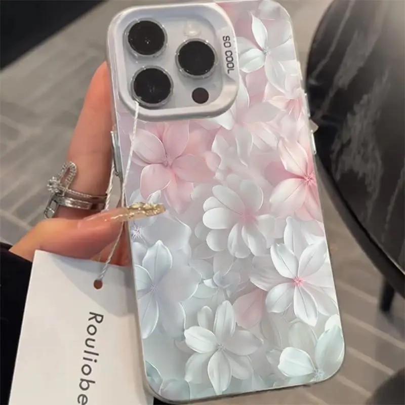 Casing Bunga Pink untuk iPhone - Phone Cases Pink ulasan dan harga