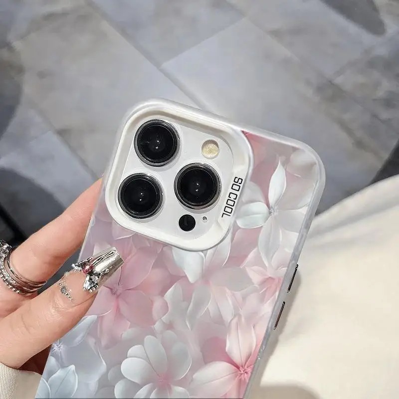 Casing Bunga Pink untuk iPhone - Phone Cases Pink ulasan dan harga