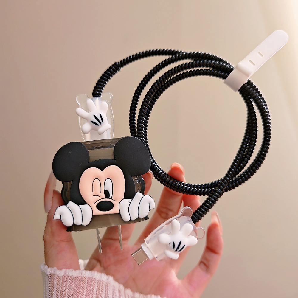 Pelindung Kabel Mickey Minnie  - Phone Cases Rubber ulasan dan harga