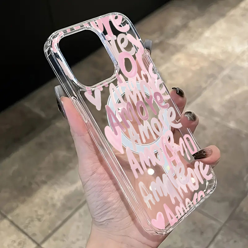 Casing Ponsel Amore-Love Roman - Phone Cases Pink ulasan dan harga