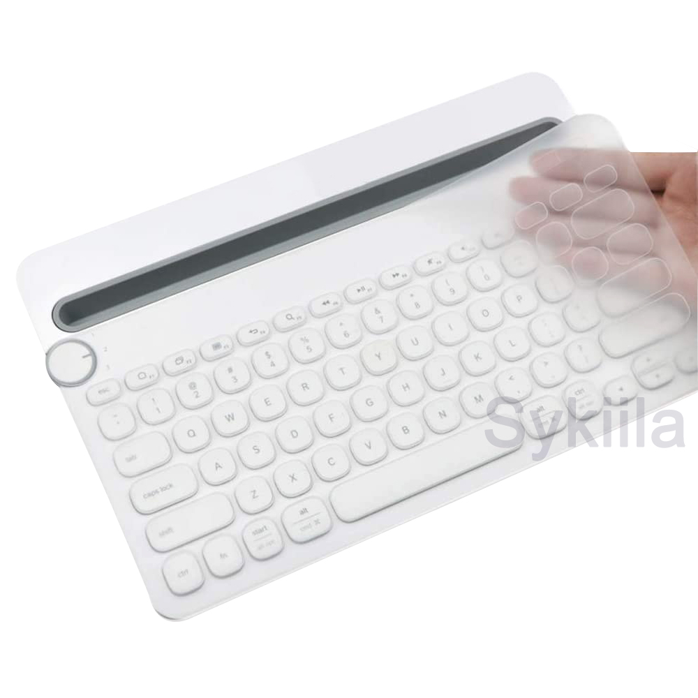 Penutup Keyboard K480 untuk Lo - Transparent Thin Case ulasan dan harga