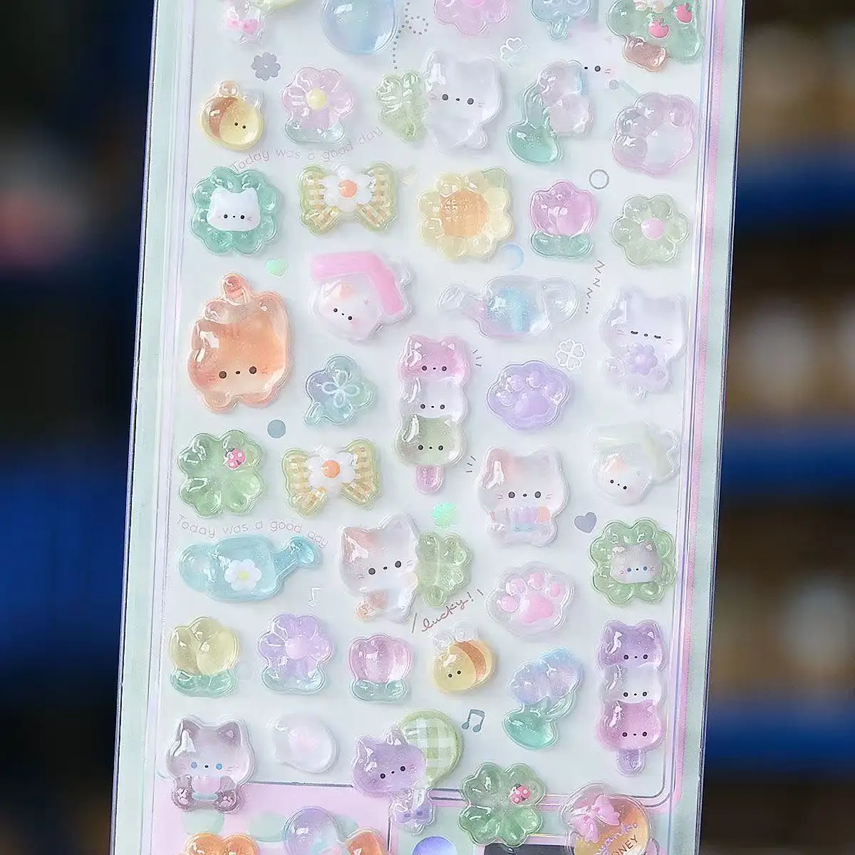=-=2027Stiker Resin Jelly 3D K - Phone Cases Diy ulasan dan harga