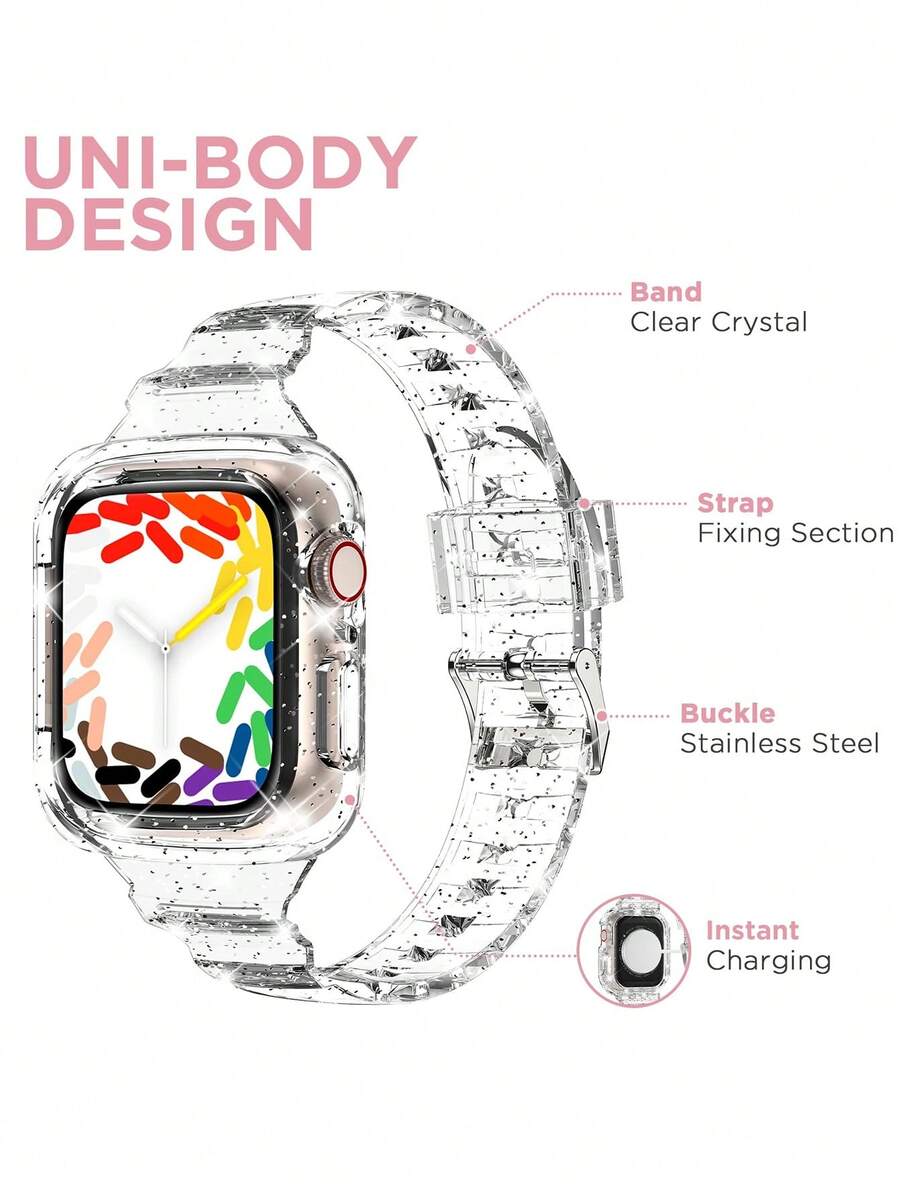 Tali Jam Tangan Olahraga Trans - Transparent Thin Case ulasan dan harga