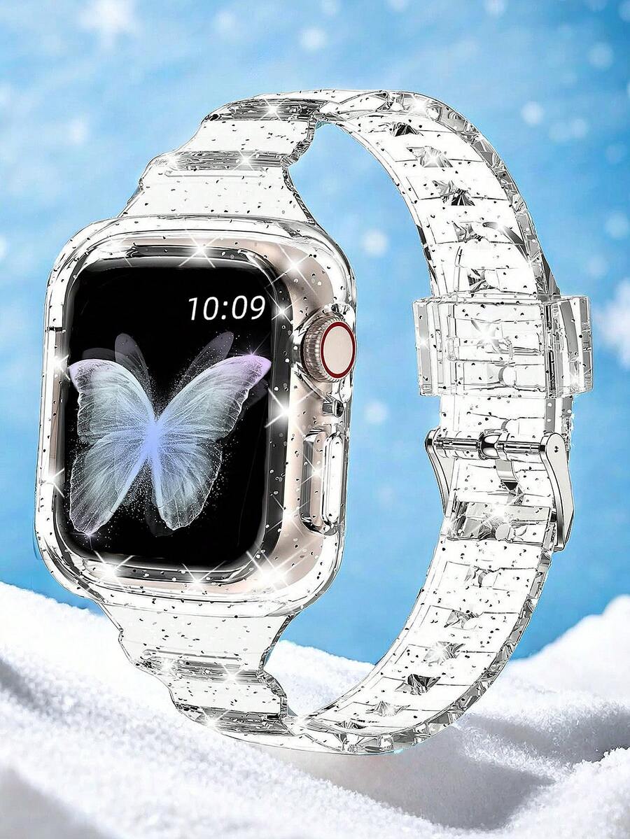 Tali Jam Tangan Olahraga Trans - Transparent Thin Case ulasan dan harga