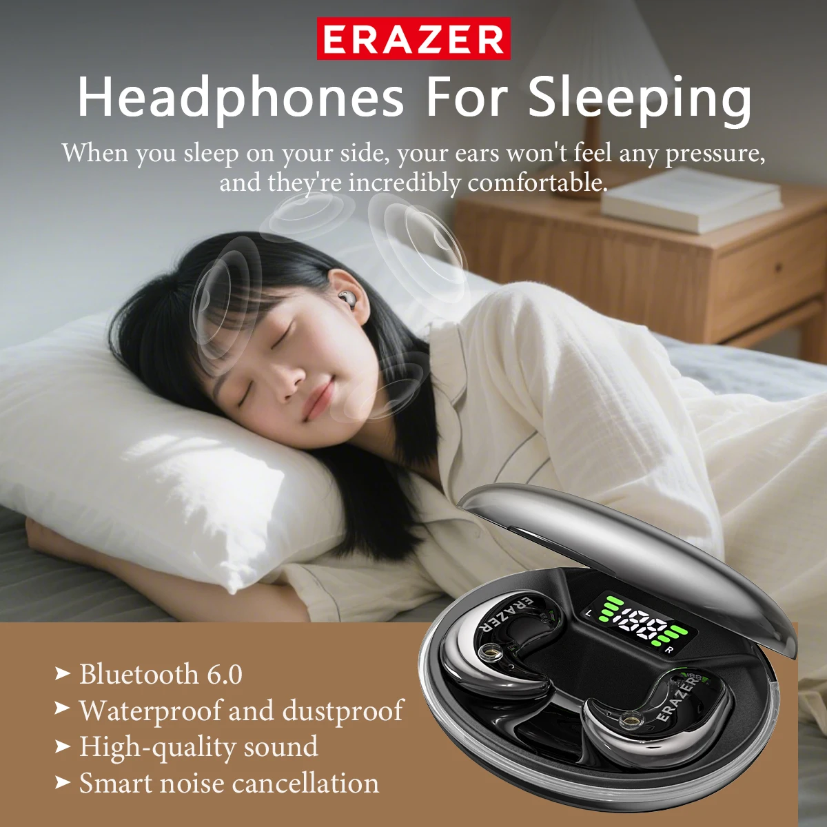 EARZER XF58 Headphone Bluetoot - Phone Cases Video ulasan dan harga