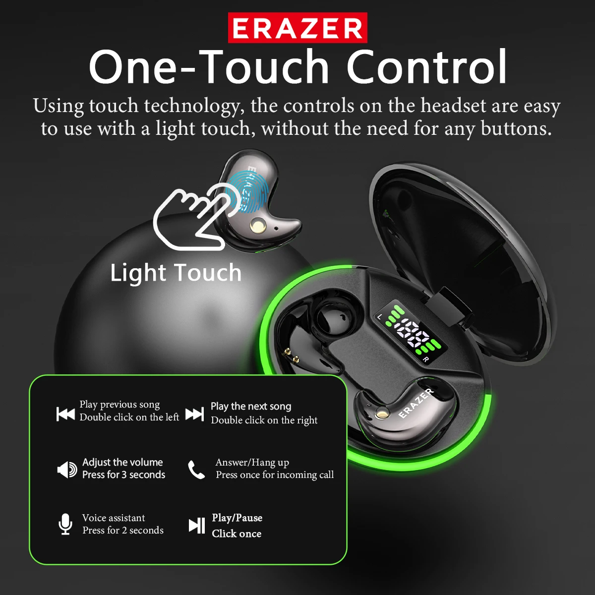EARZER XF58 Headphone Bluetoot - Phone Cases Video ulasan dan harga