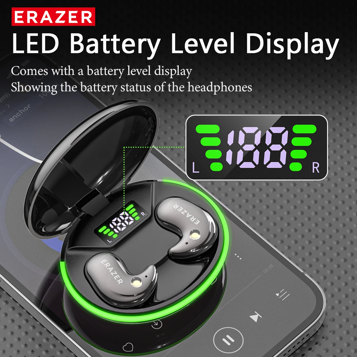 EARZER XF58 Headphone Bluetoot - Phone Cases Video ulasan dan harga